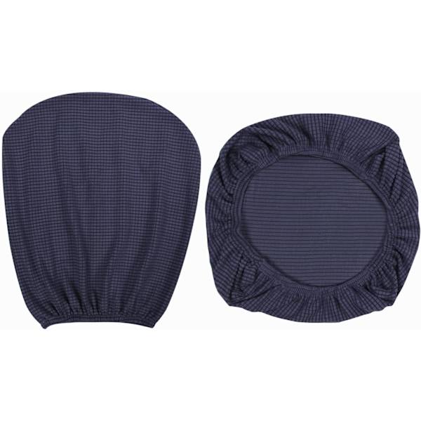 1 set mjuka stretchiga spandex stolsöverdrag för kontorsstol, Di