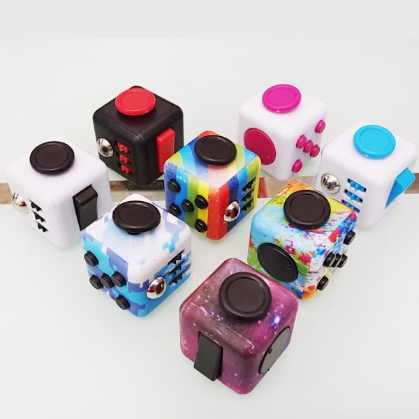 Fidget Toys kub Dekompressionstärningar för avlastning av vuxna och barn A6