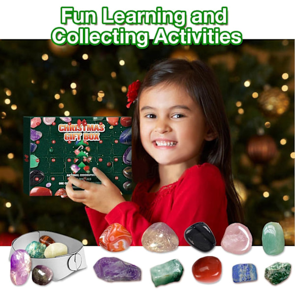 2024 Jule Blind Box Gave Børns Legetøj 24 Dages Kalender Advent Stil 7 Style 7