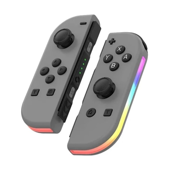 Ohjain LED yhteensopiva JoyCon Nintendo Switch Harmaa_v (YJD) Harmaa Grey GREY
