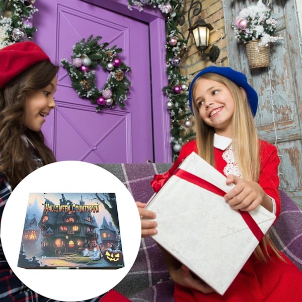 2024 Jul Blind Box Present Barnleksak 24 Dagars Kalender Advent Stil 6 Style 6