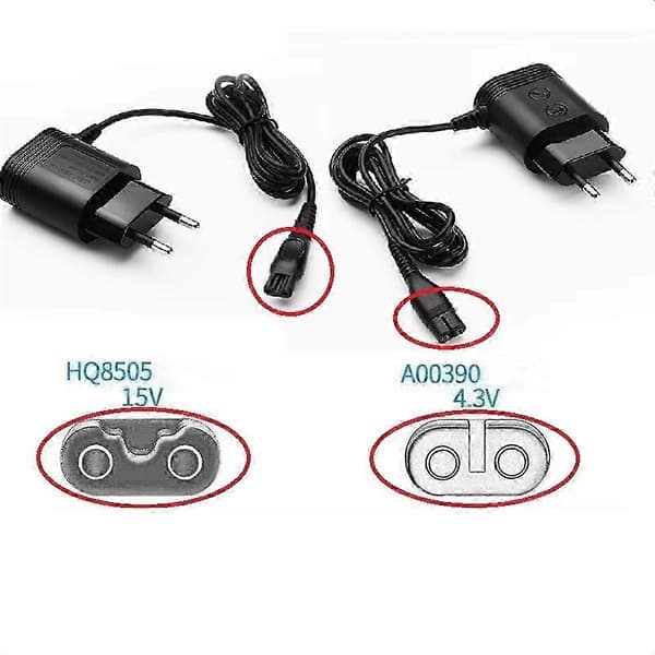 4.3V erstatningsoplader til Philips One Blade med EU-stik