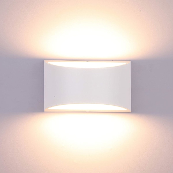 Justerbare LED Væglamper 7W Moderne Væglampe Op og Ned Væglamper Aluminium Dekorativt Lys, Varm Hvid