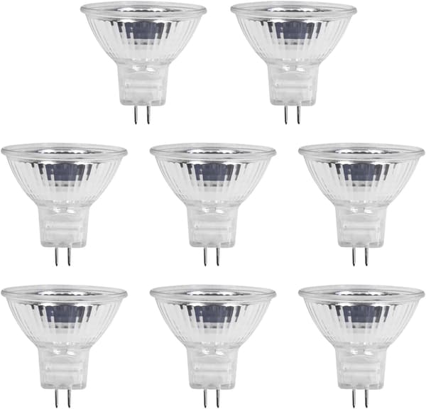 8-pack MR11 GU4 Halogen Spotlights 12V 20W Dimbar 2700K[JUN]