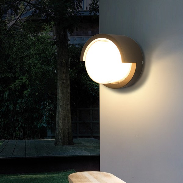 Udendørs LED væglampe Villa gårdsplads udendørs væglampe 7W