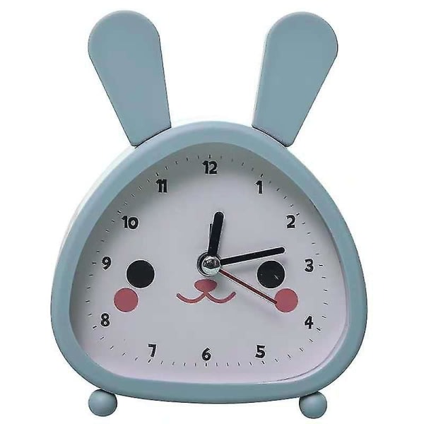 Silent Bed Alarm Clock Student Bedroom Cute Cartoon Desk Clo