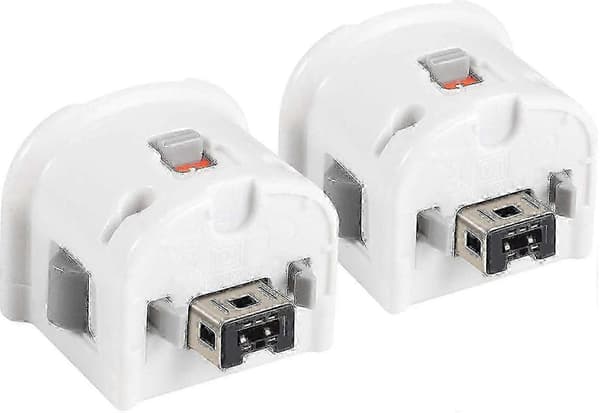 Wii Motion Plus Adapter, bevægelsessensorudskiftning til Wii Remote[JUN] White