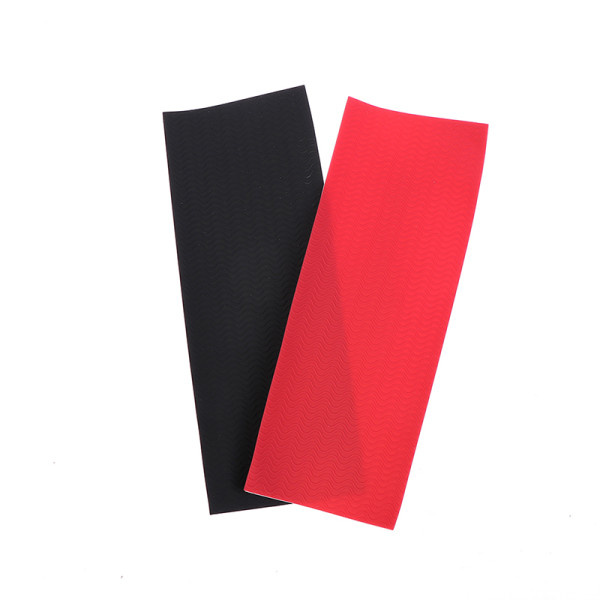 1Par Skosula Skydd Anti-Slip Gummisulor Yttersulor Aprikos