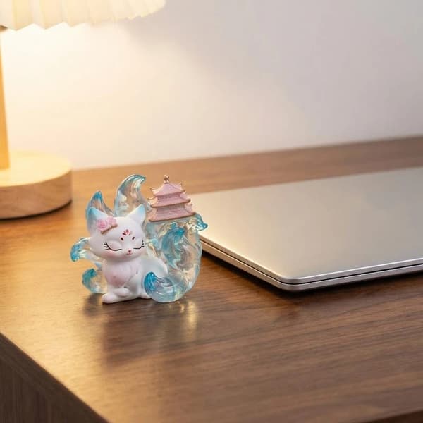 e Nine-Tailed Fairy Fox Mystery Box Blind Boxes Samlerlegetøj 1 Box Random