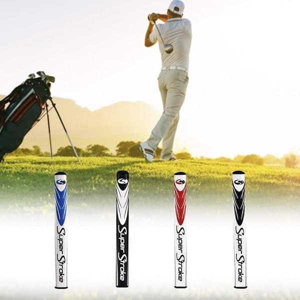 Golfgreb 2.0 Puttergreb Kølleskaft Push Rod Skridsikkert Erstatnings-PU-greb Blå Blue