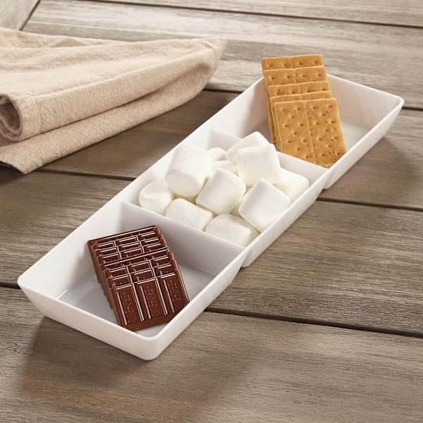 Keramisk Delt Skål, Kald Snack Skål, Tørket Fruktfat, Kantonesisk Stil Liten Skål