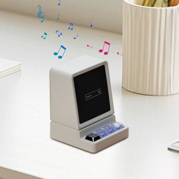 Portabel klassisk datorstil Bluetooth-högtalare