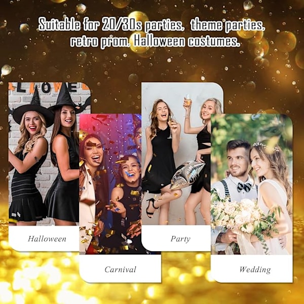 Par Damskinnhansker i Spets Elegante Tilbehør til Etikett Håndtilbehør Bryllupsmiddag Te-Party Kjole Opera Kostyme Ball Halloween Cosplay Svart