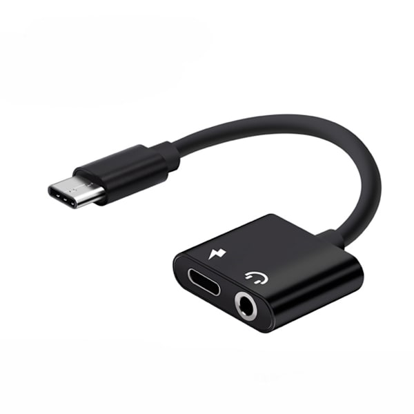 USB-C til 3,5 mm hovedtelefonstikadapter [JUN]