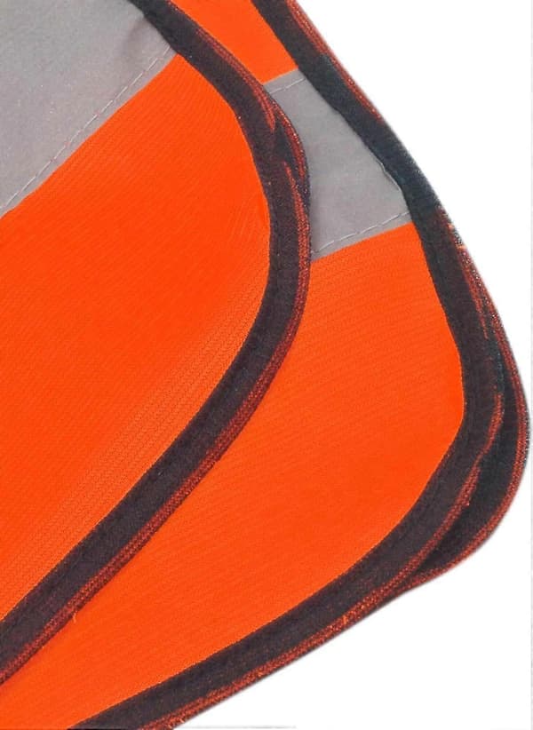 10-pakning refleksvester for barn med elastisk bånd [JUN]