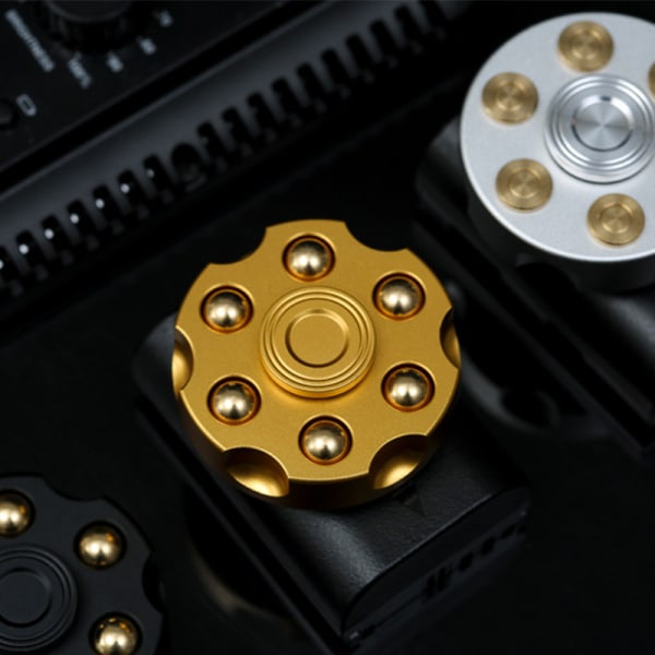 Fidget Spinner Metall, Fidget Cube Kedjespel Liten sensorisk pryl