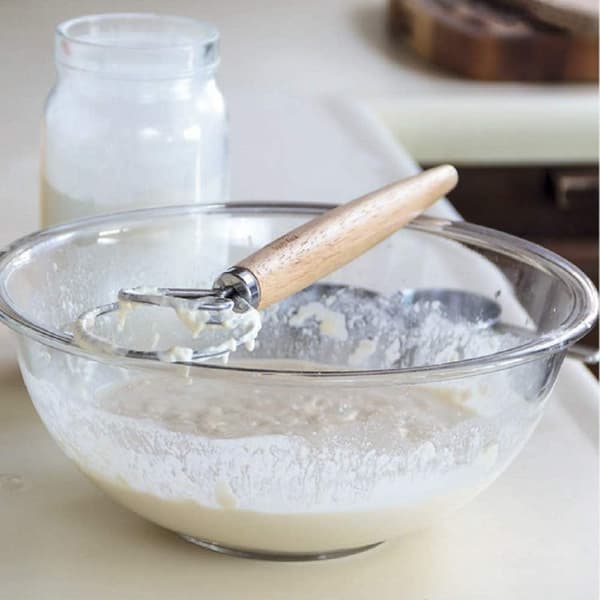 Rustfrit stål Dansk Dejkrog & Brødmixer til Bagning[JUN]