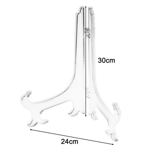 Foldbart 6-sektions opvaskestativ, IC plastik tallerkenholder stand [JUN]