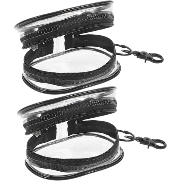 Datakabel oppbevaringspose PVC transparent reise bærbar vanntett oppbevaringsboks multifunksjonell hodetelefonlader oppbevaringspose
