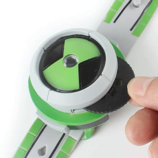 Ben10 Kymmenen Alien Voiman Kello Omnitrix Valonheitin Ranneke Leikkikalu Lahja