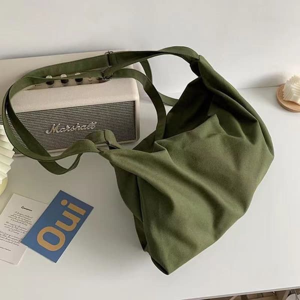 Skuldertaske Messenger Bag SORT black