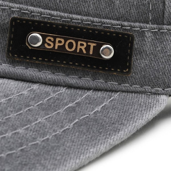 Mænd Camouflage Hær Hat Camo Militær Kadet Kamp Fiske Baseball Cap Grey