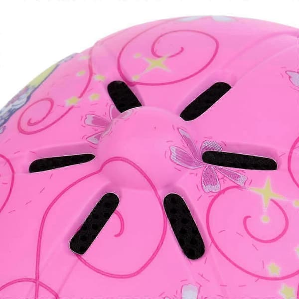 Justerbar ridehjelm for barn, beskyttende hodeplagg [JUN] Snow Pink