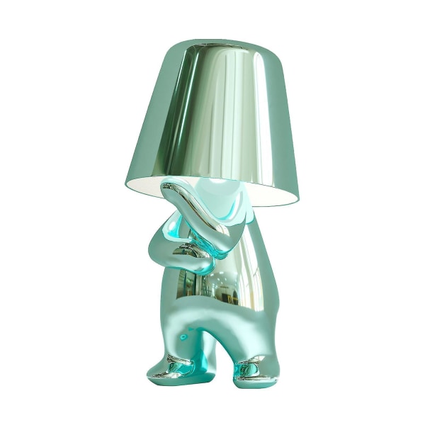 Little Golden Man Led Bordslampor Touch Control Dimbar Lamp Bar Nattljus Multicolor
