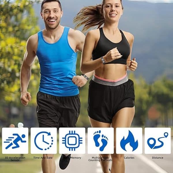 Fitsleep 2025 Vibrerende Søvntracker Alarmbånd for Dyp Søvn[JUN]