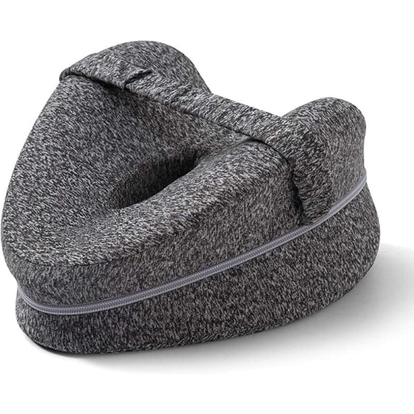 Knestøttepute for side sleepers, ortopedisk pute med memory foam