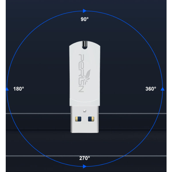 128 GB USB 2.0 höghastighets U-disk i metall