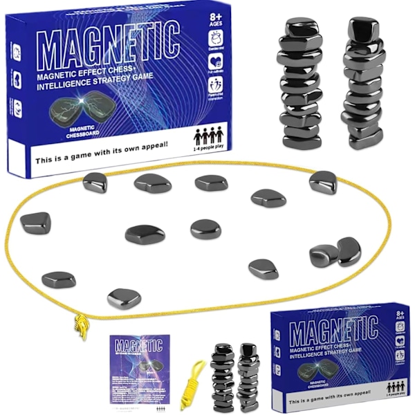 Magnetiskt Schackspel - Nytt Familjespel 2024 - Kul magnetiskt schackspel