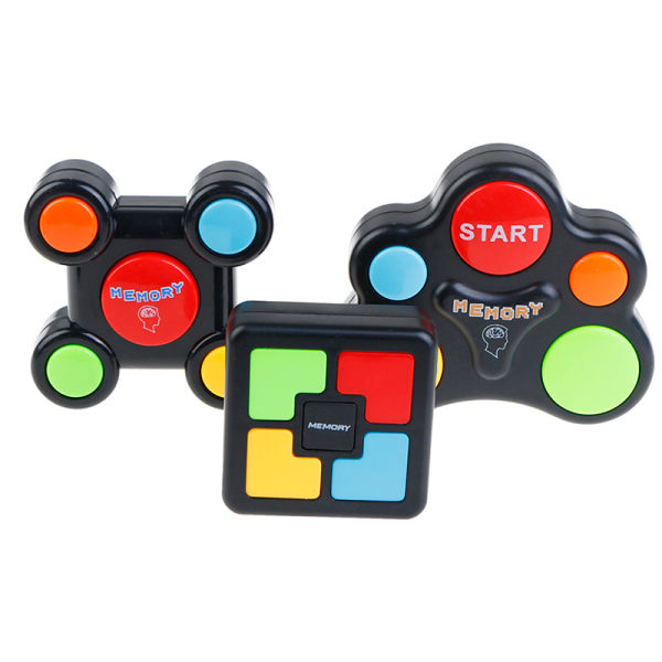 Pedagogiskt minnesspel med ljus och ljud Toy Quiz Game Ch Black 1 Black Black 1