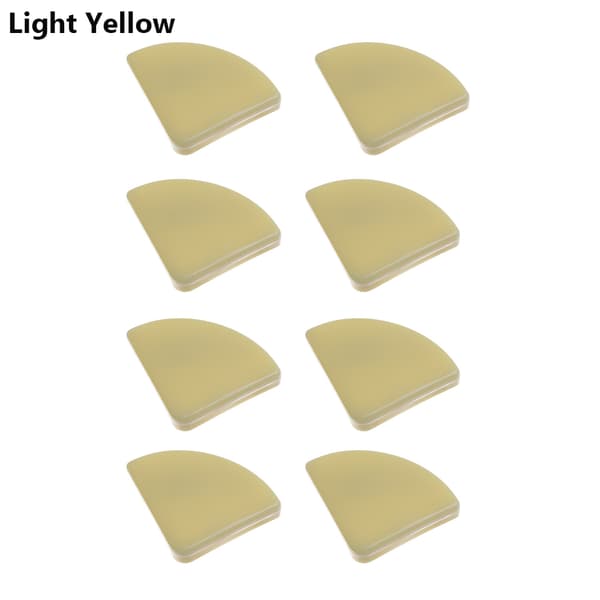 8-pak hjørnebeskyttere til møbler, lysegrå [JUN] Light Yellow