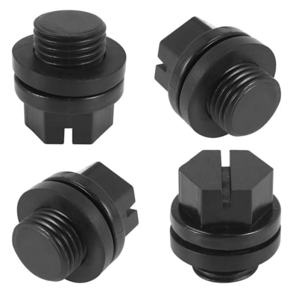 4-pak afløbspropper med O-ringe pumpeforbindelse poolfilter SPX1700FG
