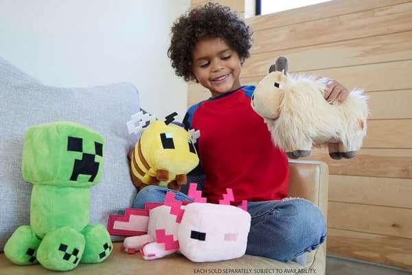Bløde Minecraft Plyslegetøj - Søde Spilkarakterdukker til Børn & Fans[JUN]