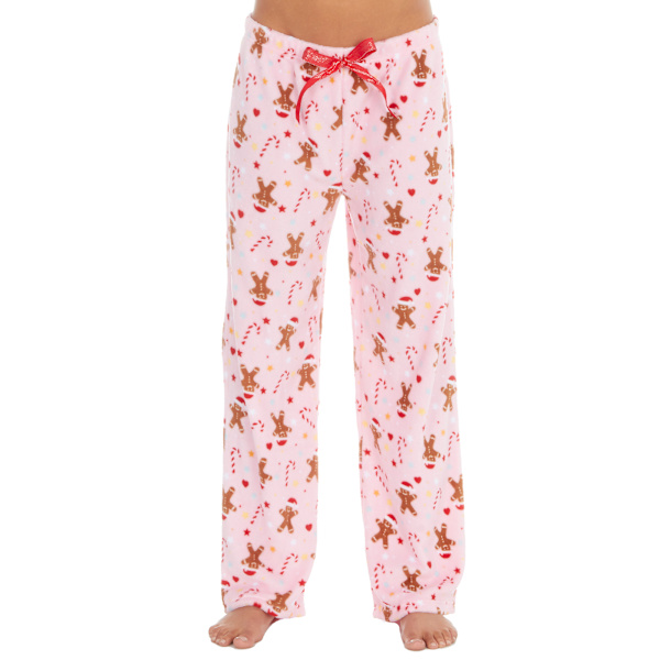 Slumber Party Dame/Damjul Jul Pepparkage Pyjamasbukser Rosa Pink L