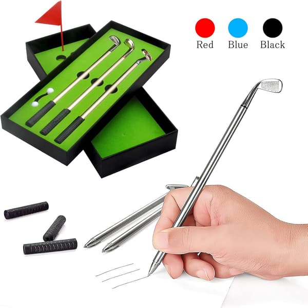 3-delt golfputtersett, personlig gave til menn og golfere [JUN]