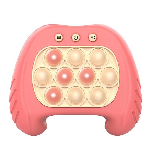Snabb Tryckpusselspelmaskin Pop Fidget Leksak Bubbla Leksak RÖD red