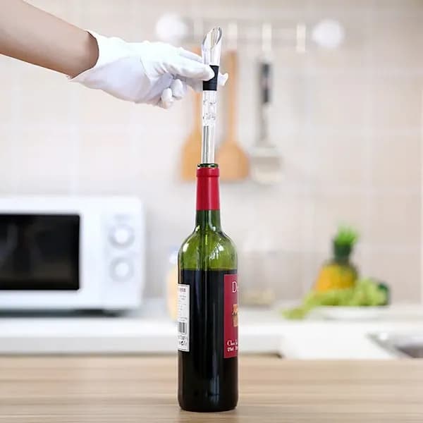4-pakning vinkjøler i rustfritt stål med vinkjølestav og luftingsfunksjon