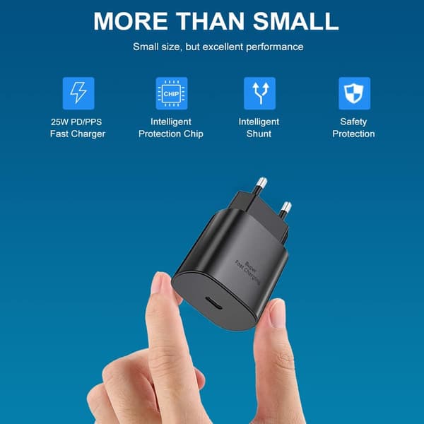 45W EU USB-C Hurtigoplader til Samsung Galaxy & iPhone[JUN]