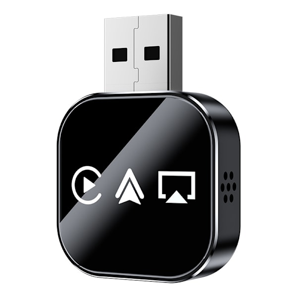 Trådløs CarPlay & Android Auto-adapter til iPhone- og Android-telefoner[JUN] black