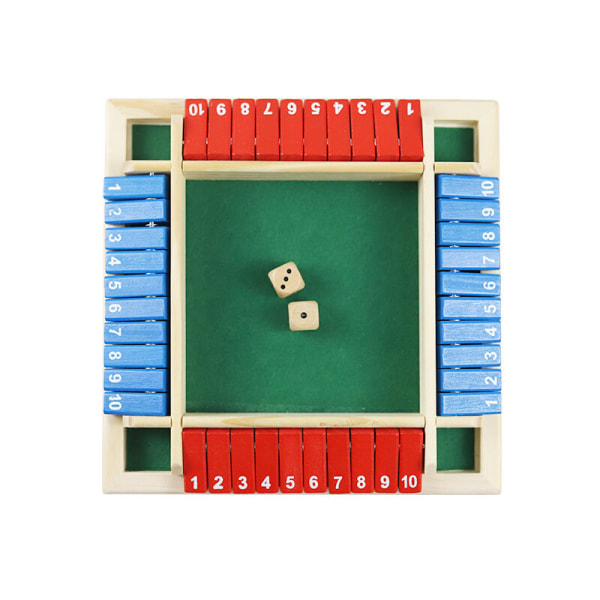 Shut The Box för 4 spelare D