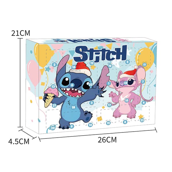 Stitch Blind Box Julekalender Blind Box Nedtelling Anime Blind Box A