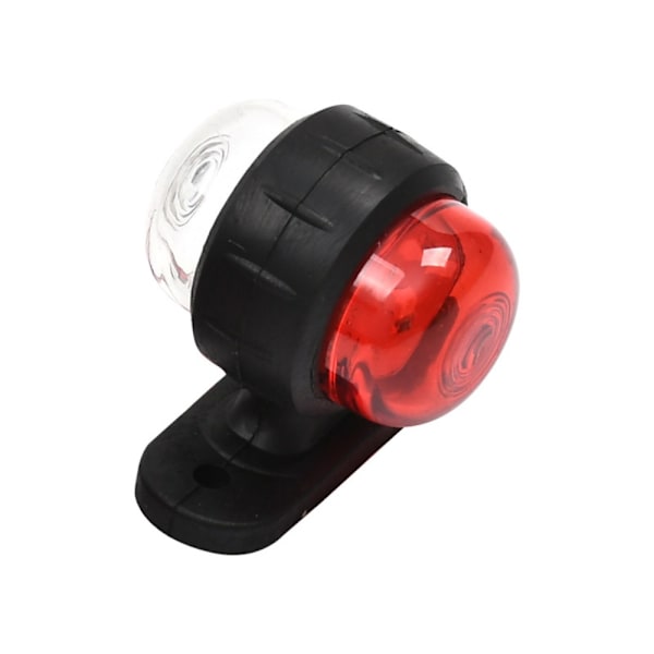 2 stk. Sidemarkeringslygter Trailer LED Markeringslys RØD OG HVID Red and White