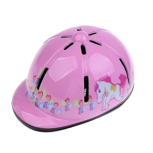 Ridehjelm til børn - Justerbar ridehat til hest[JUN] Pink