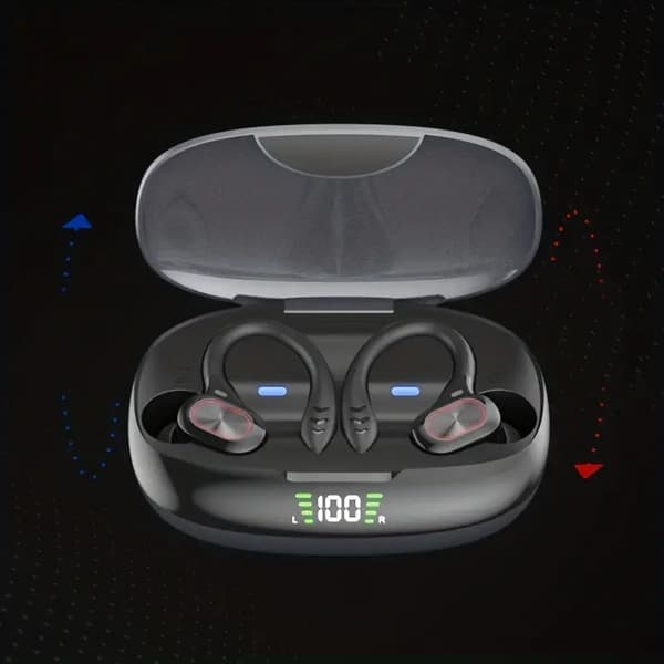 Trådløse sportørepropper, Hi-Fi Stereo & Svettesikker design[JUN]