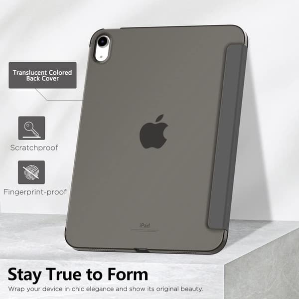 iMoKo Fodral för iPad 11:e Gen 2025 & 10:e Gen 2022, Stöder Touch ID, Marinblå[JUN]