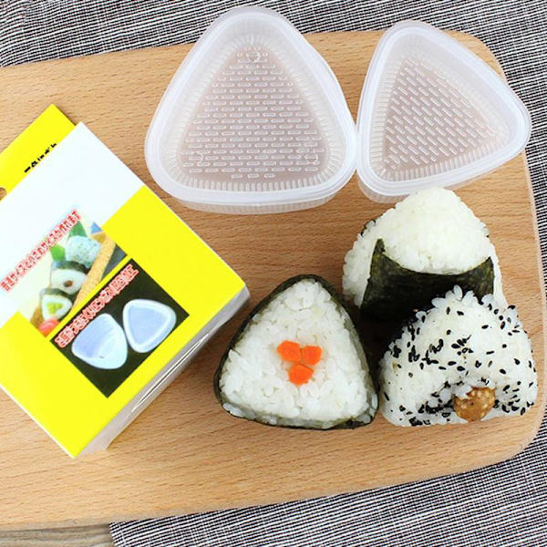 2-pak Sushi Risform til Onigiri & Risboll (Kompatibel med forskellige mærker)[JUN]