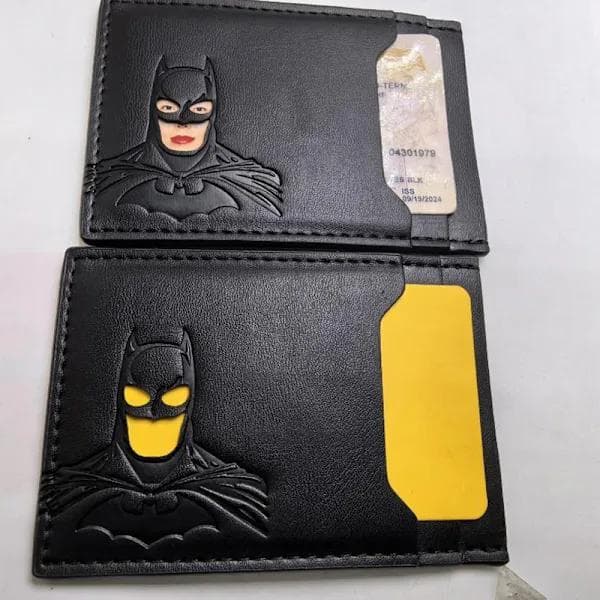 Batman Logo Läderplånbok & Korthållare